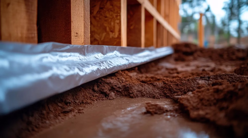 crawl space vapor barrier